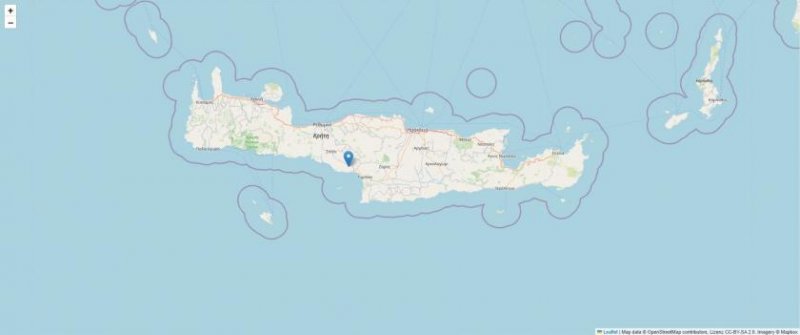 Agia Galini Melambes Kreta, Melambes Grundstück 122.000m² Meerblick geeignet als Bauland Grundstück kaufen